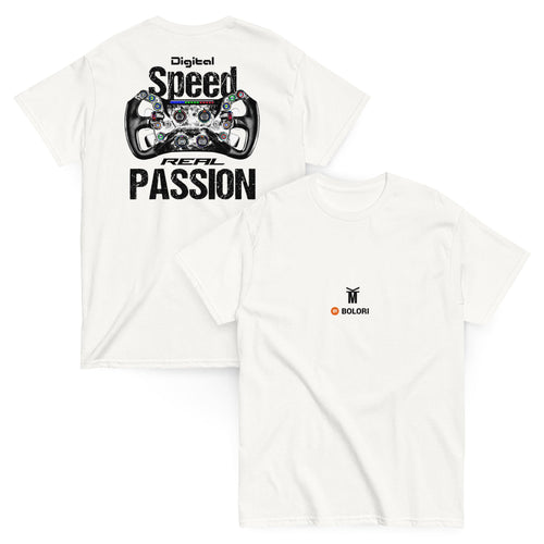 Camiseta DIGITAL SPEED | Mikicg x BOLORI | White - Mikicg Shop