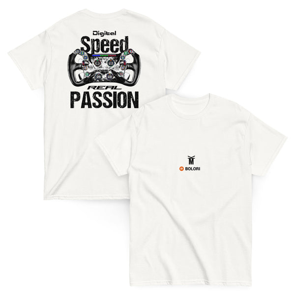 Camiseta DIGITAL SPEED | Mikicg x BOLORI | White - Mikicg Shop