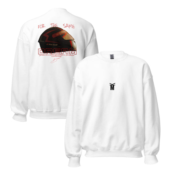 Sudadera FOR THE SAME DREAM | White - Mikicg Shop